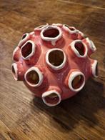 Tulpen vaas roze Villa Pottery, Overige kleuren, Verzenden, Minder dan 50 cm, Glas