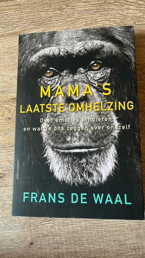 Frans de Waal - Mama's laatste omhelzing, Boeken, Wetenschap, Zo goed als nieuw, Natuurwetenschap, Ophalen of Verzenden