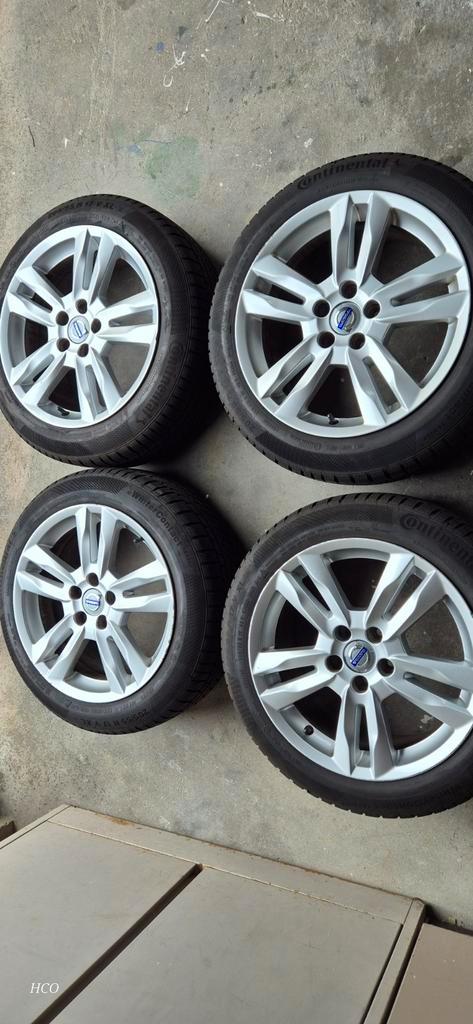 Njord Winterwielen met banden Volvo 60, Auto-onderdelen, Banden en Velgen, Band(en), Winterbanden, 17 inch, 205 mm, Personenwagen