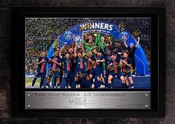PSG Winner    Autograph Signature Display Frame beschikbaar voor biedingen
