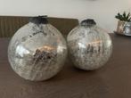Zilveren decoratieve bollen  Heksenbollen, Antiek en Kunst, Ophalen of Verzenden