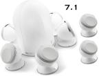 Focal Dôme Speaker Pack 7.1 (5.1 inc subwoofer + extra pair), Zo goed als nieuw, 60 tot 120 watt, Complete surroundset, Ophalen