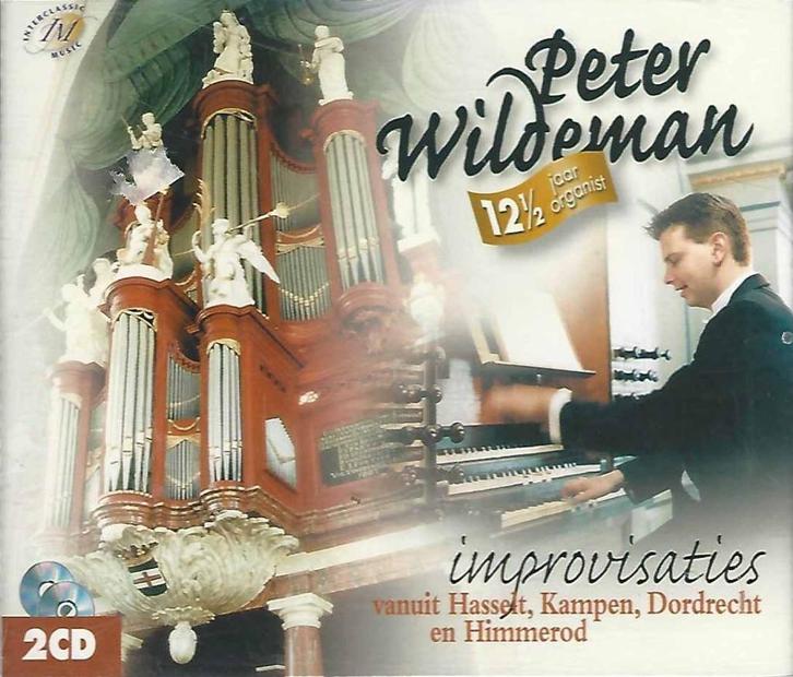 Orgel-2-CD: Peter Wildeman improvisaties 12,5 jaar organist, Cd's en Dvd's, Cd's | Religie en Gospel, Zo goed als nieuw, Koren of Klassiek