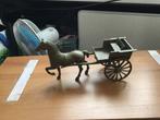 Messing paard en wagen, Ophalen of Verzenden, Koper