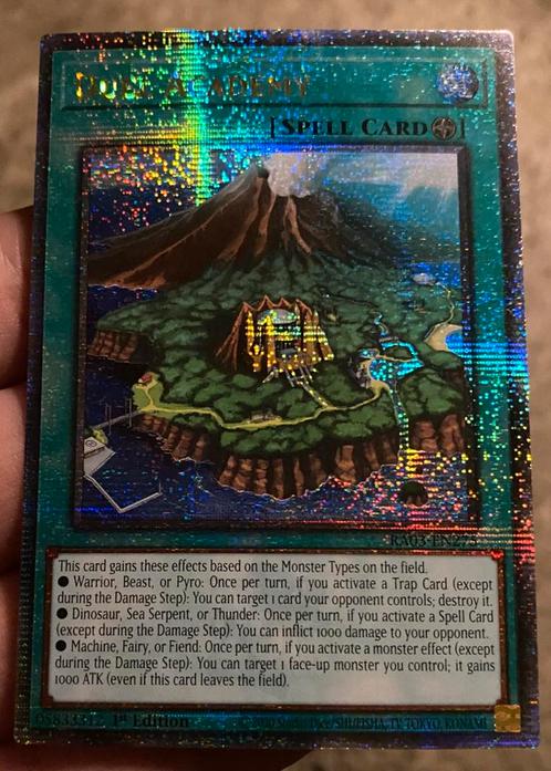 Yu-Gi-Oh! Duel Academy RA03 1st Ed Quartercentury !, Hobby en Vrije tijd, Verzamelkaartspellen | Yu-gi-Oh!, Zo goed als nieuw