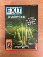 Exit - Het geheime lab, Een of twee spelers, Ophalen of Verzenden, Gebruikt, 999  Games