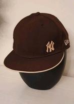 New Era Cap New York Yankees Bruin 7 1/4, Kleding | Heren, Hoeden en Petten, Pet, New Era, Ophalen of Verzenden, Zo goed als nieuw