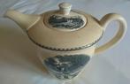 Koffiepot Société Céramique Maestricht Landschap servies, Antiek en Kunst, Ophalen of Verzenden