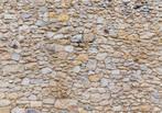 75 Stenen Muur Vlies Fotobehang 350x250cm in 3 maten Nieuw, Huis en Inrichting, Stoffering | Behang, Grijs, Minder dan 10 m², Ophalen of Verzenden