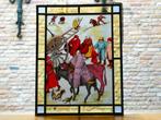Glas in lood raamhanger Volkstelling Pieter Bruegel Maria, Ophalen of Verzenden