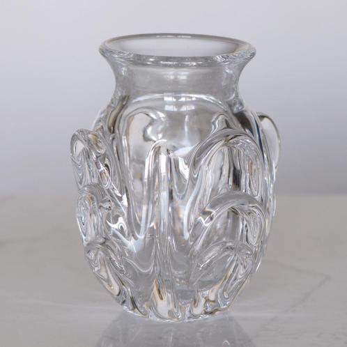 ✅ VAL St. LAMBERT vaas Antonio & Guido Bon retro ca. 1950, Antiek en Kunst, Antiek | Glas en Kristal, Ophalen of Verzenden