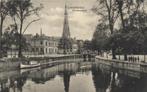 Leeuwarden -Hoeksterend met Kerk, Verzenden, Voor 1920, Gelopen, Friesland