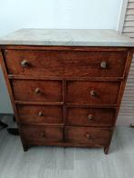 Antiek ladekastje met marmeren blad, Antiek en Kunst, Antiek | Meubels | Kasten, Ophalen