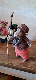 Muizen poppenhuis muis gehaakte seizoentafel, Ophalen of Verzenden, Nieuw