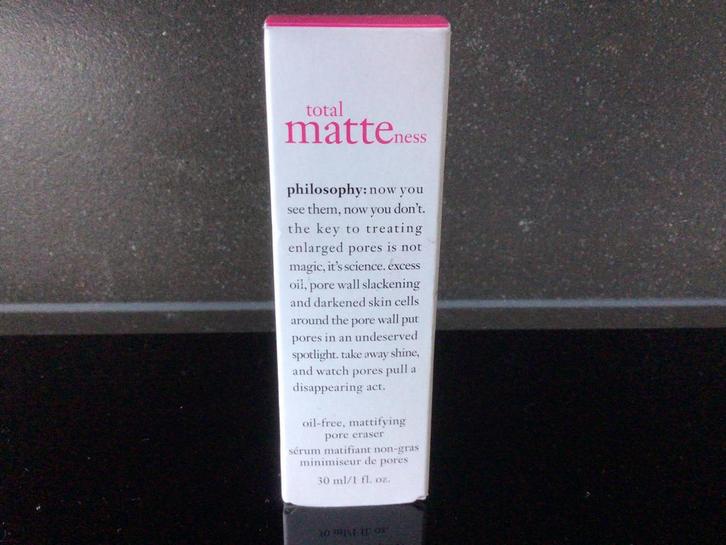 Philosophy total matteness 30 ml NIEUW, Sieraden, Tassen en Uiterlijk, Uiterlijk | Gezichtsverzorging, Nieuw, Verzorging, Gehele gezicht