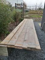 11 steigerplanken en 2 klapschragen, Ophalen, Gebruikt, Minder dan 25 mm, Plank