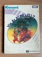MSX - Konami Yie Ar Kung Fu 2, Gebruikt, Vechten, 1 speler, Eén computer