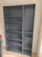 2 stuks Billy boekenkasten zwart 80x28x202 en 40x28x202, Ophalen, 200 cm of meer, 50 tot 100 cm, Zo goed als nieuw