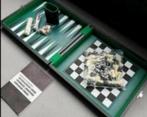 Backgammon /schaakspel in deluxe koffer (nieuw), Hobby en Vrije tijd, Gezelschapsspellen | Bordspellen, Een of twee spelers, Ophalen of Verzenden