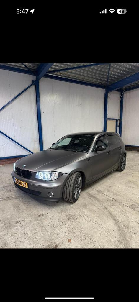 BMW 1-Serie 1.6 116I 2006 Grijs, Auto's, BMW, Particulier, 1-Serie, Airbags, Airconditioning, Alarm, Bluetooth, Centrale vergrendeling