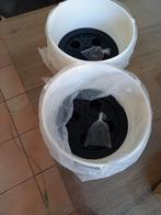 2 nieuwe hangbloempotten, Rond, Nieuw, Ophalen of Verzenden, Aardewerk