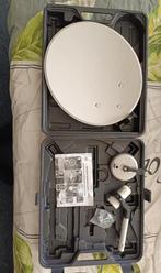 Mobiele sateliet schotel met ontvanger., Audio, Tv en Foto, Schotelantennes, Ophalen, Zo goed als nieuw, Overige merken