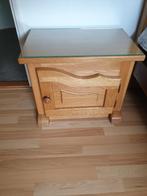 0508 bijzet kastje - slaapkamer kastje - blank eiken, Huis en Inrichting, Kasten | Wandmeubels, Ophalen, 25 tot 50 cm, Minder dan 150 cm