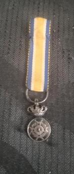 O. N. Miniatuur, Verzamelen, Ophalen of Verzenden, Landmacht, Nederland, Lintje, Medaille of Wings