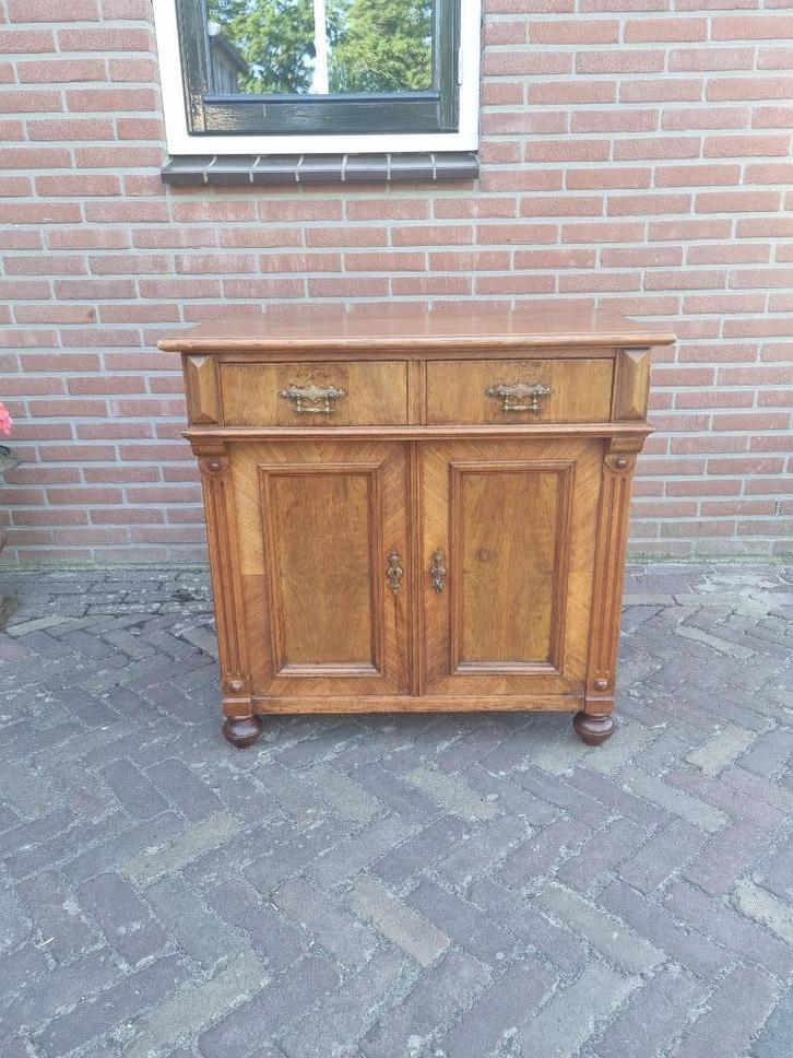 Prachtig Antiek Mahonie Penant Kastje, Antiek en Kunst, Antiek | Meubels | Kasten, Ophalen