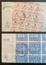 2004 -05 Treasures from Australia Post Archives part 1-2, Verzenden, Gestempeld