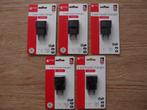 USB-A lader telefoon oplader zwart 5 st €6,95 / 10 st €12,95, Ophalen of Verzenden, Nieuw
