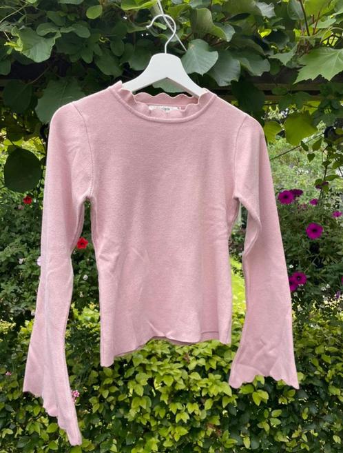 By Clara Paris roze longsleeve dames maat XS / 34 / S / 36, Kleding | Dames, T-shirts, Gedragen, Maat 34 (XS) of kleiner, Roze