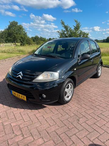 VERKOCHT Citroën C3 1.4 I 2007 Zwart beschikbaar voor biedingen