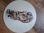 Houten plank, schalen, Antiek en Kunst, Verzenden