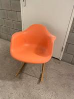 Vintage Schommelstoel - Oranje, Ophalen, Gebruikt, Overige kleuren, Eén