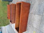 Plantenbak Cortenstaal 3 stuks  150x50x50 Nieuw, Tuin en Terras, Ophalen, 100 cm of meer, Nieuw, Metaal