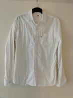 Overhemd Levi’s wit maat M, Ophalen of Verzenden, Zo goed als nieuw, Wit, Halswijdte 39/40 (M)