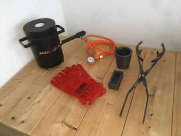 Devil Forge 4kg smeltoven complete set beschikbaar voor biedingen