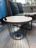 Bijzettafel/ salon tafel, Ophalen, Minder dan 45 cm, Minder dan 55 cm, Rond