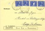 A. Vlaming, Grootebroek - 07.1953 - briefkaart, Ophalen of Verzenden, Briefkaart