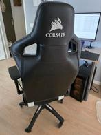 Corsair gamestoel, Huis en Inrichting, Bureaustoelen, Ophalen, Zo goed als nieuw, Zwart