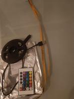 Led strip 3m met bluetooth en remot control zie beschrijving, Ophalen of Verzenden, Zo goed als nieuw