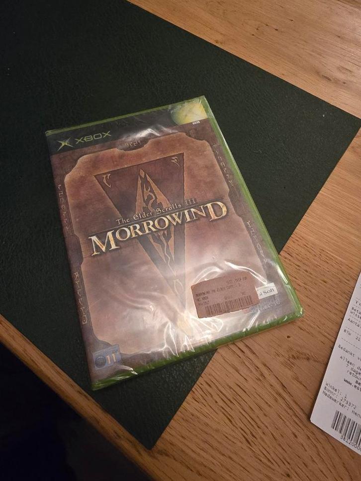 GESEALDE Morrowind Xbox - Zeldzaam!, Spelcomputers en Games, Games | Xbox Original, Nieuw, Role Playing Game (Rpg), 1 speler, Vanaf 16 jaar