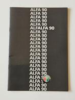 Folder Alfa Romeo 90, Boeken, Auto's | Folders en Tijdschriften, Alfa Romeo, Ophalen of Verzenden, Zo goed als nieuw