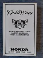 Honda Goldwing GL1500 1993 handboek, Ophalen of Verzenden, Honda