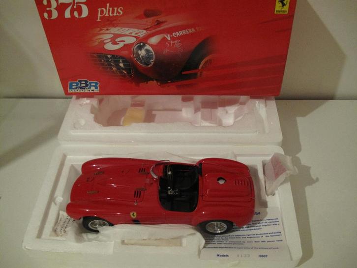 Ferrari 375MM Plus STRADALE 1/18 BBR ref HE180002, Hobby en Vrije tijd, Modelauto's | 1:18, Nieuw, Auto, Overige merken, Verzenden