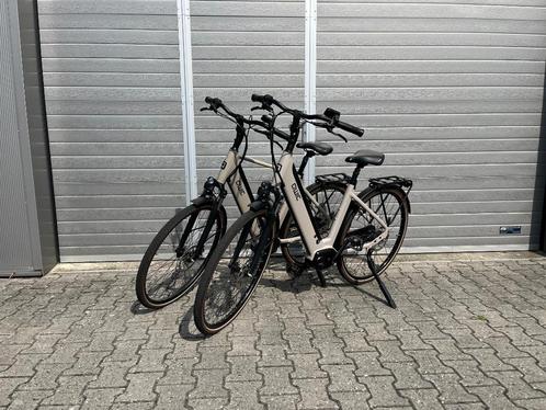 2x Qwic IMN7 in topstaat, Fietsen en Brommers, Elektrische fietsen, Zo goed als nieuw, Qwic, 51 tot 55 cm, 50 km per accu of meer