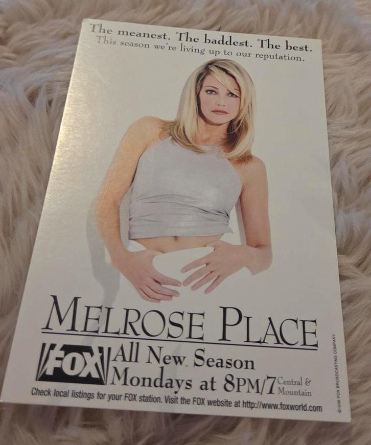 Melrose Place - Heather Locklear, Verzamelen, Ansichtkaarten | Themakaarten, Ongelopen, 1980 tot heden, Sterren en Beroemdheden