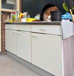 Keukenblok met blad - Wit, Huis en Inrichting, Kasten | Dressoirs, Ophalen, Kunststof, Gebruikt, 150 tot 200 cm