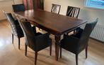 Eethoek 6 persoons, Ophalen, Gebruikt, 4 tot 6 stoelen